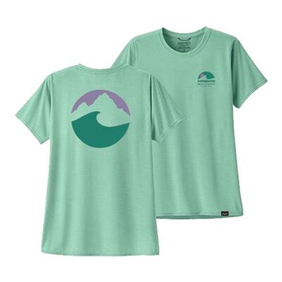 Patagonia巴塔哥尼亚Cap Cool女C1速干透气运动短袖T恤45250