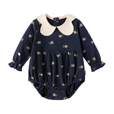 babylove婴儿包屁衣纯棉春秋哈衣