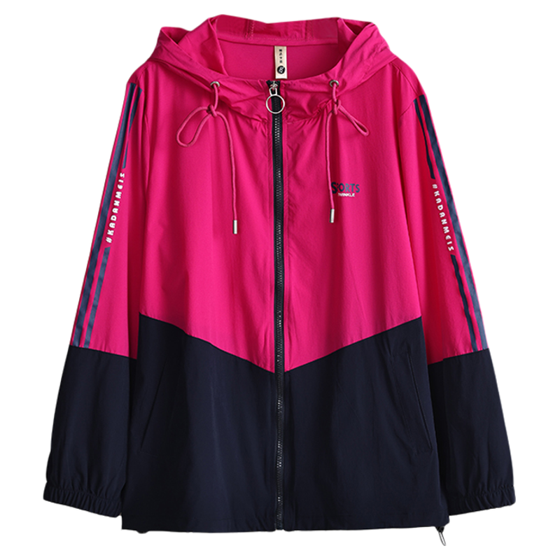 中年夏季薄款外套女士大码200斤洋气加肥加大胖妈妈装防晒服上衣