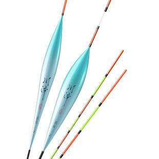 川泽水晶尾浮漂醒目加粗高灵敏纳米野钓行程鲫鱼漂鲤鱼抗走水正品