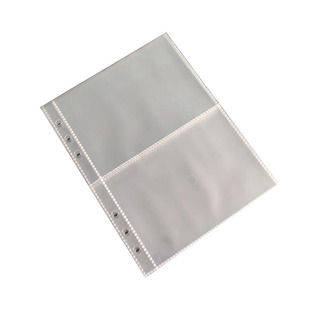 四宫格卡册内页6孔高透a6一宫格明星照片小卡收纳册拍立得相册a5