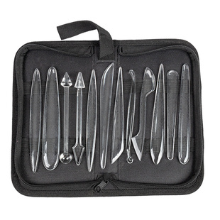 面塑工具亚克力14件套装食品雕刻刀具糖艺工具免打磨面塑刀