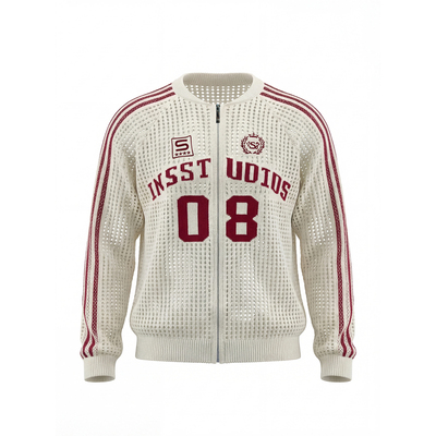 INSstudios凉感网眼镂空针织罩衫