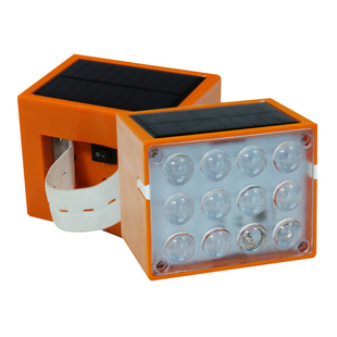 MNSD 太阳能爆闪灯 道路施工障碍警示灯 路锥路障户外安全路锥灯