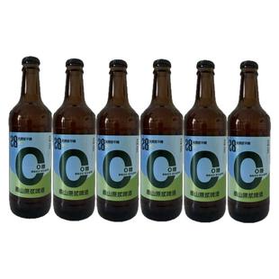 泰山原浆啤酒9度0糖28天新鲜瓶装整箱450ml*6瓶泰山啤酒生啤酒