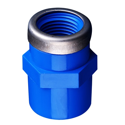 联塑PVC内丝直接给水管配件6分20