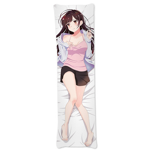 租借女友水原千鹤七海麻美樱泽墨更科夏动漫周边宅男等身抱枕套