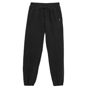 裤子热风卫裤2024年冬季新款女士舒适休闲束脚加绒宽松运动女裤子