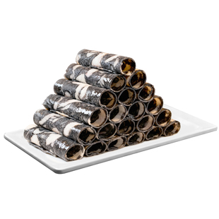 【2/4袋】天海藏精选乌鸡肉卷300g/袋 煎烤涮煮聚餐火锅烤肉食材