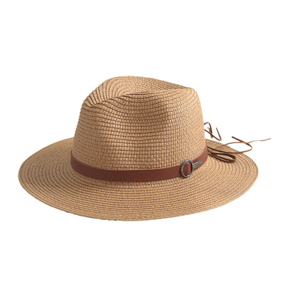 巴拿马草帽沙滩夏季宽檐遮阳防晒