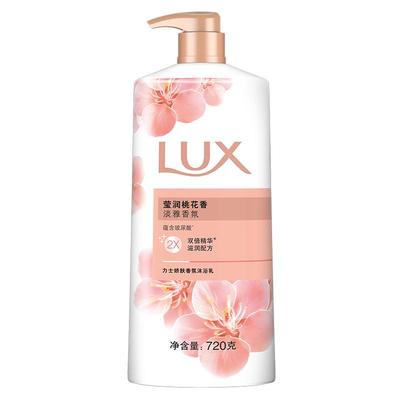 力士莹润桃花沐浴露持久留香