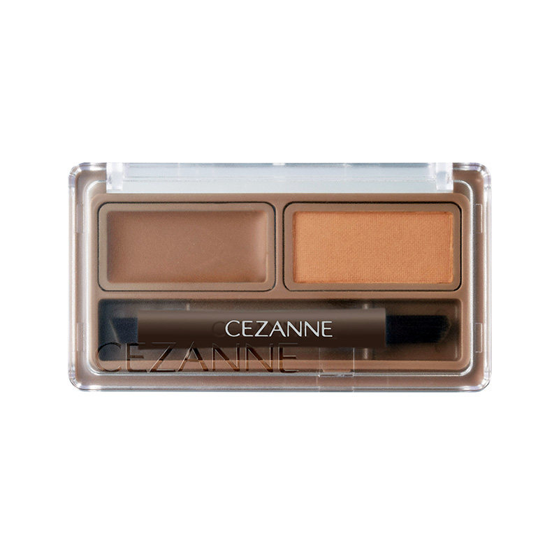 Cezanne/倩诗丽双色眉粉染眉膏