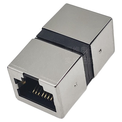 网口双头28.8x15.8x13.2mm镀金