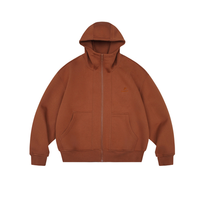 RAPPEYE连帽情侣款机能拉链卫衣