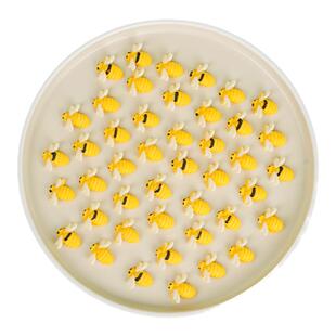 代可可脂巧克力蛋糕装饰勤劳小蜜蜂带叶花朵雏菊甜品巧克力插片