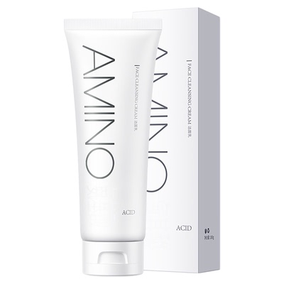 韩伦美羽AMINO氨基酸洁面乳深层洁净温和控油保湿女男洗面奶正品