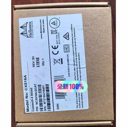 询价-MCX516A-GCAT   CX5 50GB光纤网卡