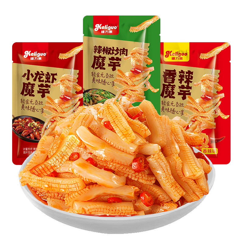 魔芋爽素毛肚香辣味解馋小零食