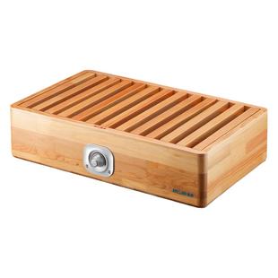 美菱取暖器家用实木烤火箱单人小电火桶神器办公室桌下烘烤暖脚器