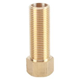 铜内外丝加长直接头4分6分龙头角阀延长直通1寸异径热水暖气配件