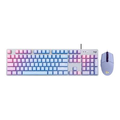 罗技K835机械键盘鼠标套装G102有线电竞游戏键鼠键盘PBT办公台式