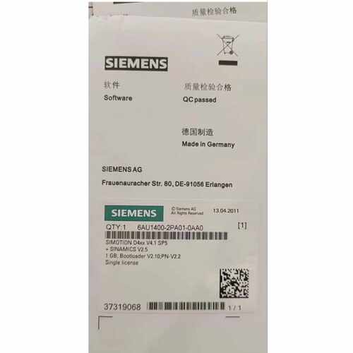 询价-6AU1400-2PA02-0AA0-Z-M44，3