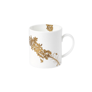 WEDGWOOD威基伍德VeraWang灿金花园骨瓷马克杯水杯子咖啡杯茶杯