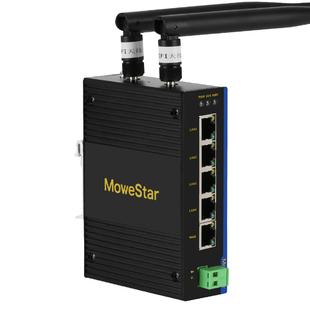 【MoweStar】移星工业级路由器百兆千兆无线AP/WIFI6双频中继桥接漫游客户端无线交换机网桥VS705WD/VS805WD