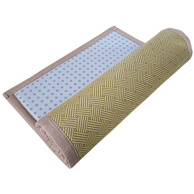 定制飘窗垫夏季凉席窗台垫睡垫卧室阳台软垫榻榻米藤席防滑沙发垫