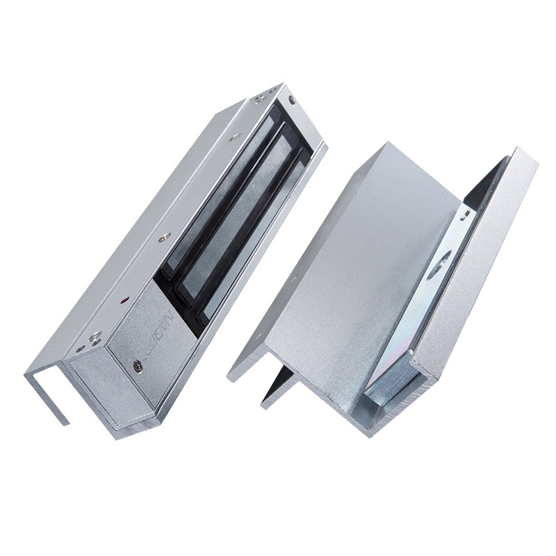 280KG电磁磁力锁配套ZL支架L支架Z型U型门夹350公斤门禁系统配件