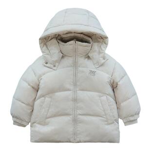 韦氏25年新品亲子儿童羽绒服秋冬季外套连帽中长款加厚免洗羽绒服