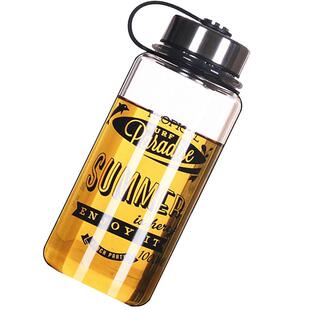 大容量玻璃杯子耐热水杯便携男士水瓶大号创意带过滤泡茶杯1000ml