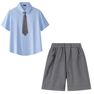 六一儿童演出服学院英伦风班服朗诵小学生套装毕业照合唱团表演服