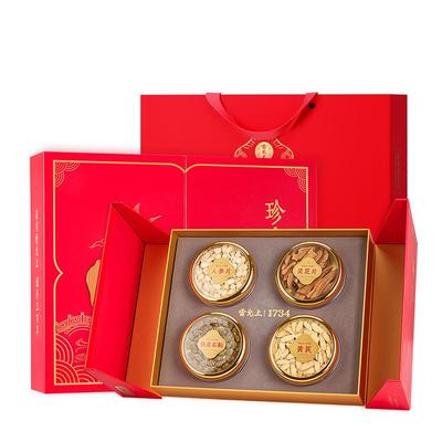 【李佳琦直播间】雷允上珍礼四拼礼盒送长辈新年礼物年货送爸妈