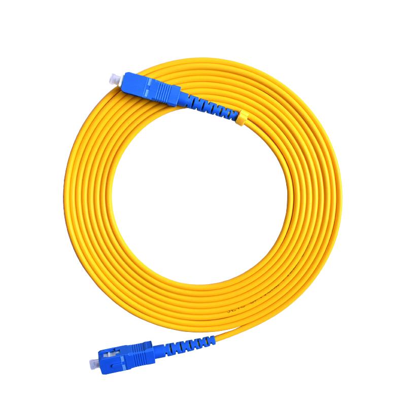 灿都 lclc光纤跳线电信级光纤跳线SC转LC万兆多模光纤跳线lc转lc单模跳纤1米2米3米5米10米双芯光纤跳线尾纤