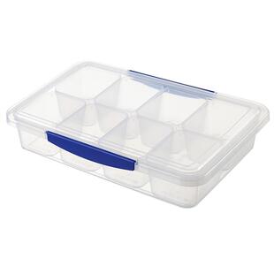 冰粉配料盒商用摆摊专用工具全套凉粉小料盒带盖调料盒大号收纳盒