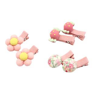 韩国婴幼儿发夹宝宝不伤发全包小夹子发卡可爱小女孩发饰女童头饰