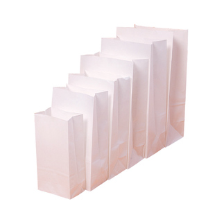 白色牛皮纸袋 食品外卖打包 面包纸袋蛋糕点心烘焙包装袋批发定做