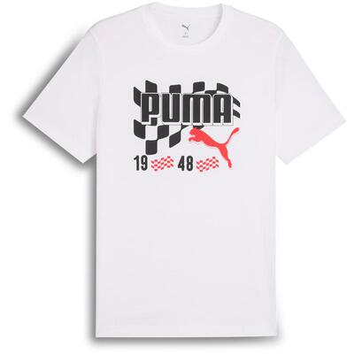 纯棉白色短袖运动T恤男PUMA彪马