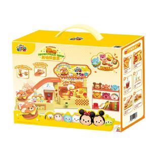 GOLDLOK迪士尼松松DIY美味汉堡店过家家仿真玩具女孩厨房六一儿童