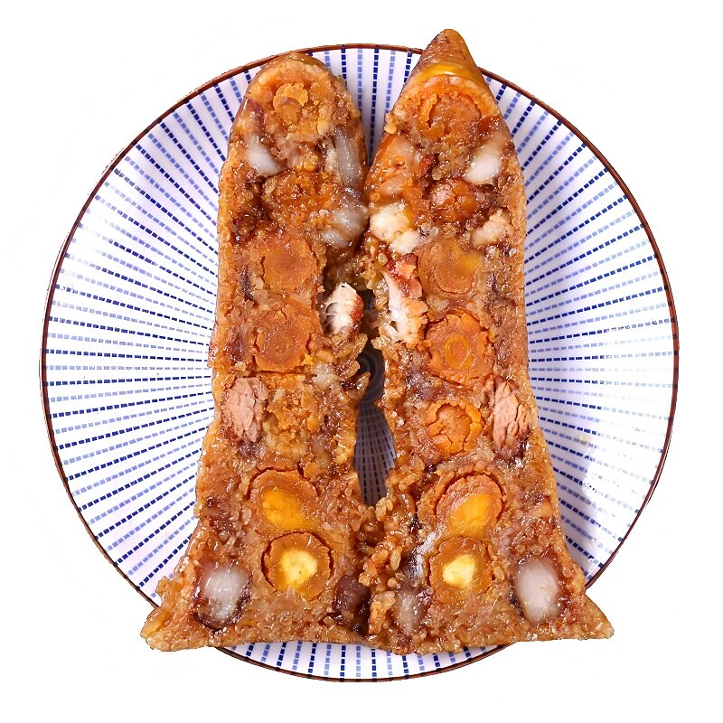 【七蛋黄大粽子】七龙珠霸王粽子粽子