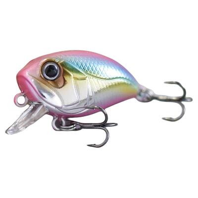 暗涌4cm8g棱形舌板浮水摇滚小胖子米诺路亚假饵鲈鱼黑鱼鲇鱼