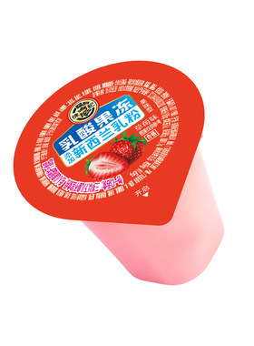 徐福记乳酸果冻草莓味Q弹爽滑