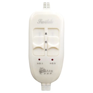 电褥子双控开关电热毯控制开关电源线配件单人电热毯配件电源线