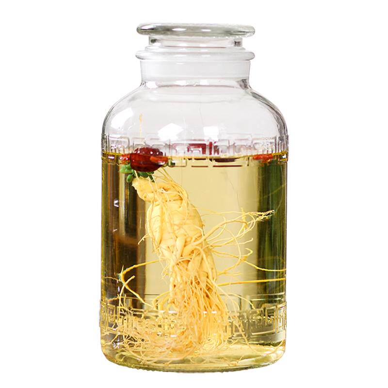 玻璃储物瓶子斤酒坛密封罐