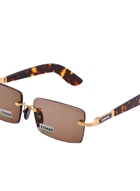 天然水晶石头切边明目养眼太阳镜