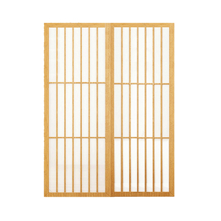 日式格子门推拉门榻榻米门和室门吊轨门实木原木门日料店门雪见窗