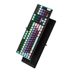 达尔优LK165脉冲主题机械键盘有线电竞游戏办公高颜值打字通用