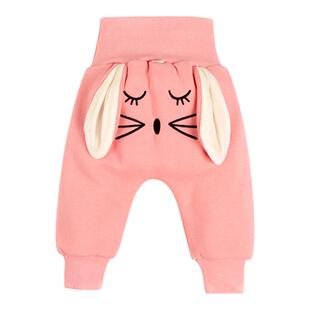 春秋童装婴儿加绒裤子宝宝大屁屁裤女童加棉pp裤秋冬女宝秋装男童