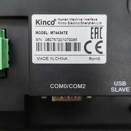 （请询价）Kinco步科触摸屏一台，型号: MT4434TE，7寸工业